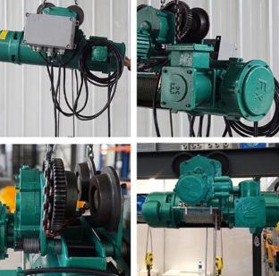 防爆鋼絲繩電動葫蘆主要零部件的定檢規則