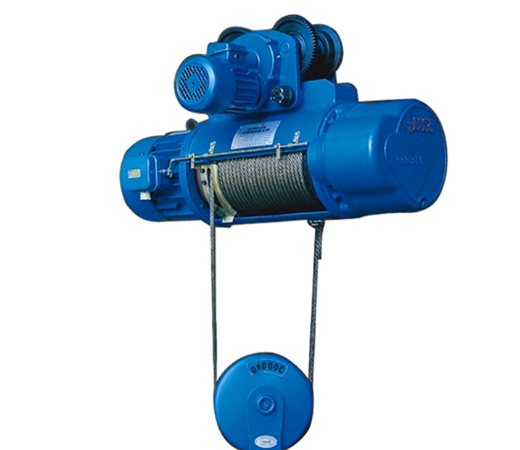 鋼絲繩電動葫蘆和吊車共同吊裝海水換熱泵