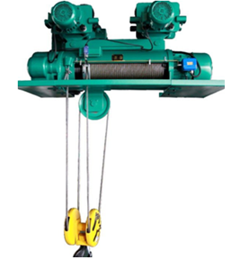 鋼絲繩電葫蘆的工作等級和連續工作時間有關